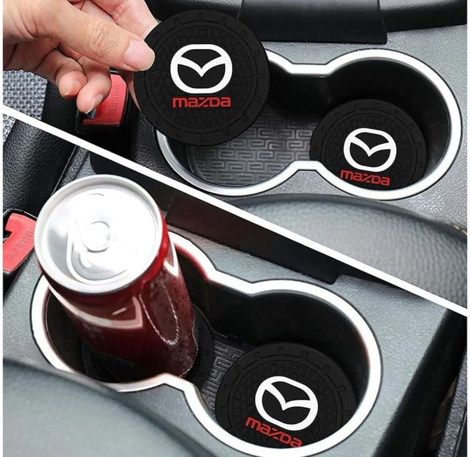 Paquete de 2 portavasos de coche para Mazda M2 M3 M5 M6 MX5 RX7 RX8 A8 CX9 MX6 Foto 2 de 4