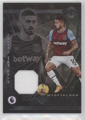 2020-21 Panini Chronicles Silver Memorabilia 17/25 Manuel Lanzini #29 g6p