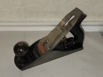 Vintage Stanley Bailey No 4 Corrugated Bottom Wood Plane Made in USA