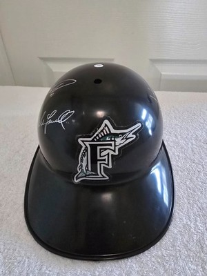 Vintage Signed FL Marlins Helmet 7 1/2 American Baseball Cap Diamond Collection