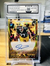 2024 Resurgence Jordan Morgan Rookie Auto Gold /50 GMG Graded 10 Gem Mint 💎 SP