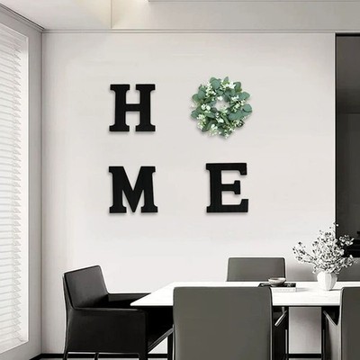 Künstliche Eukalyptus Blatt Girlande Holz Wohndeko für Partys Hochzeiten