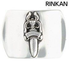 Chrome Hearts BUCKL MIL DGR Military Raised Dagger Silver Buckle Men's Used 35fb