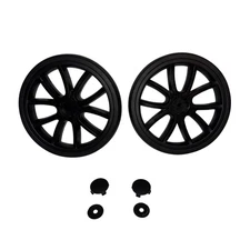Chicco 04079664450070 Mini Bravo Plus Stroller Set 2 Rear Tires Replacement Part
