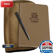 Rite in the Rain 980T-KIT Field Kit Tan 4.625"x7.25" Notebook Pen CORDURA Cover