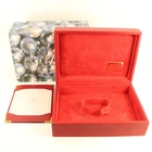 GENUINE ROLEX WATCH BOX VINTAGE RED LARGE 60.00.02 LADY-PRESIDENT 69179 TRIDOR