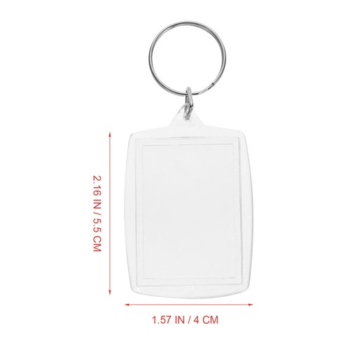 100pcs Schlüsselring Für Diy Schlüsselanhänger Halter Für Fotos - Bild 6 von 23