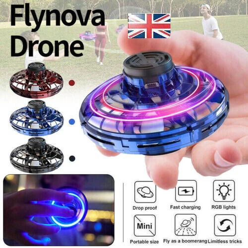 Light up cheap flying spinner