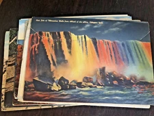 1940s Vintage Linen Souvenir Postcard Folders LOT