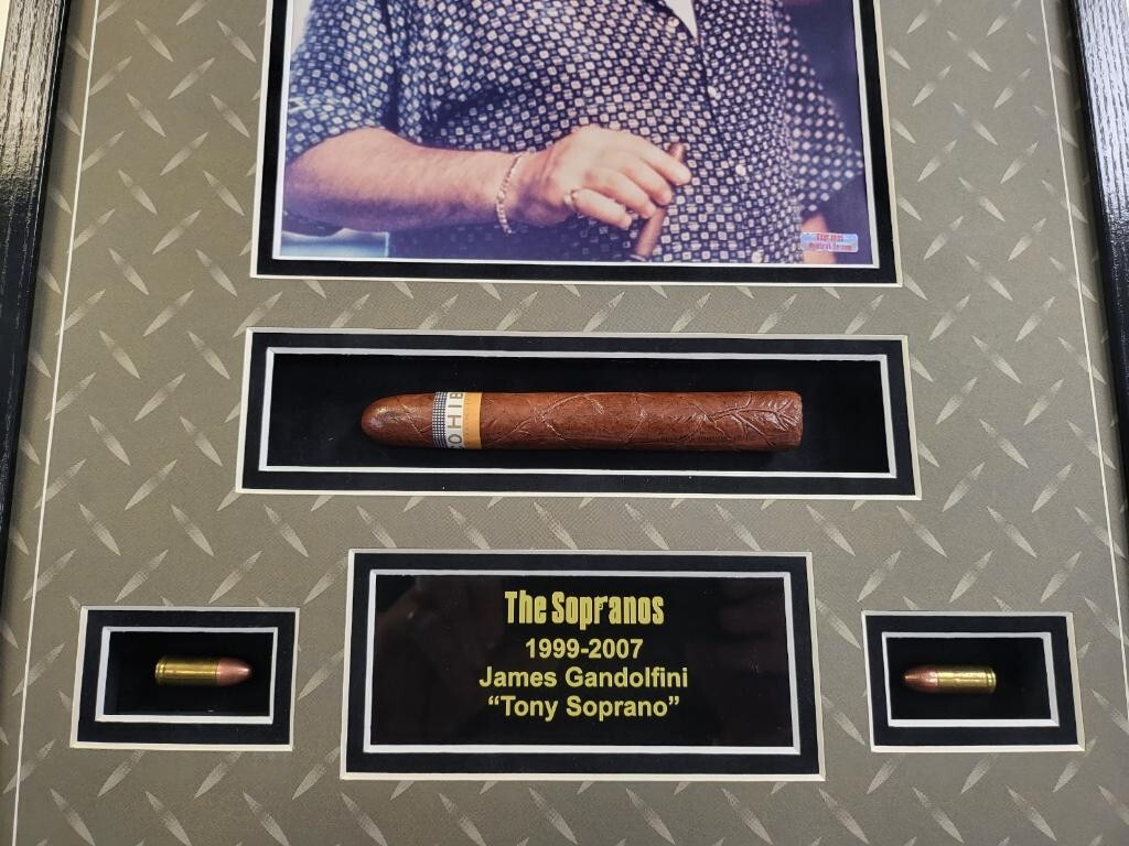 James Gandolfini Sopranos Cigar S L1200