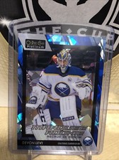 2023-24 OPC O-Pee-Chee Platinum BLUE FRAGMENT /125 Devon Levi Rookie RC #215 SSP