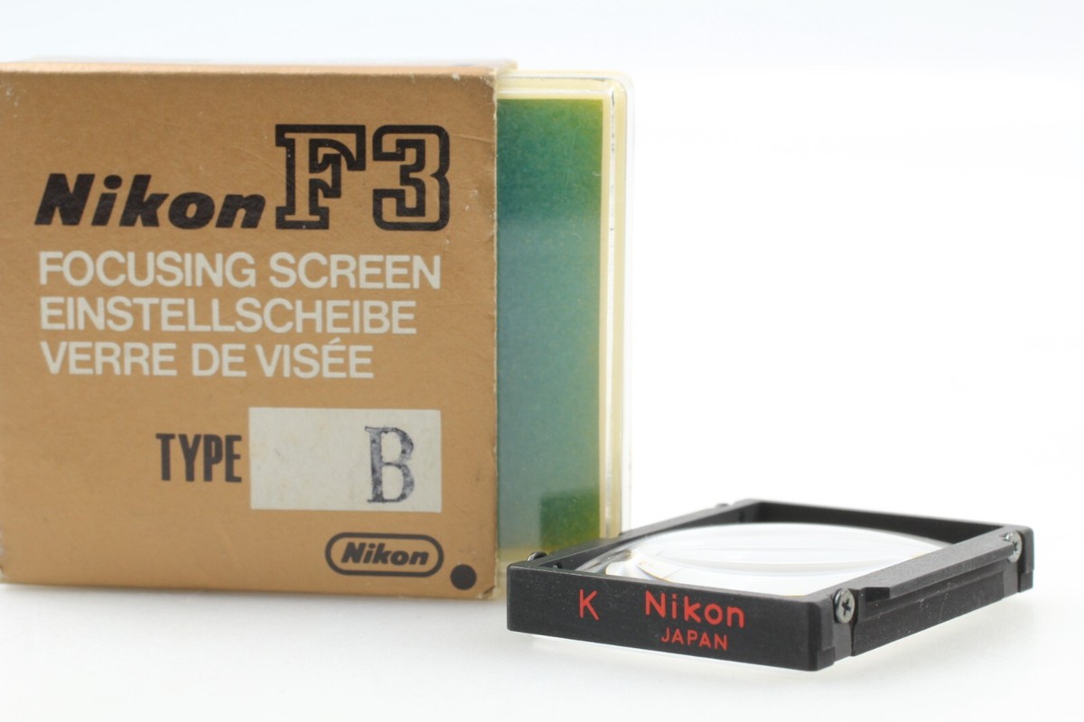 ニコン Nikon F3 フォーカシングスクリーン FOCUSING K型 MINT in Box/ Case] Nikon F3 Focusing Screen Type K Split