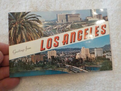 POSTCARD GREETINGS FROM LOS ANGELES CA. | eBay
