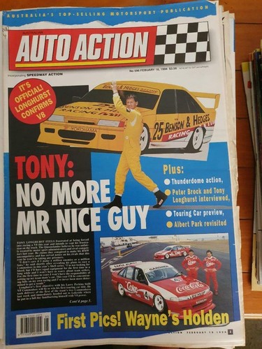 Auto Action Magazine No: 596 February 18 1994