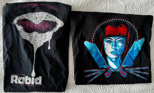 The Soska Sisters Film L TShirts RABID & American Mary Atomic Cotton Design RARE