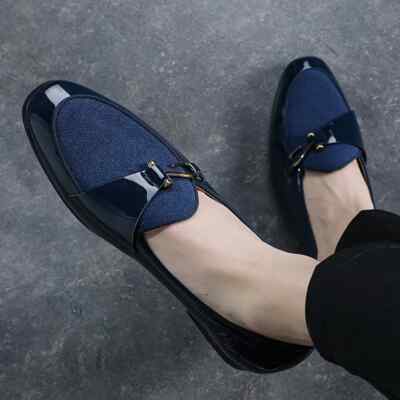 Men's Casual Leather Shoes Party Wedding Shoe Mens Driving Flats Men Loafers