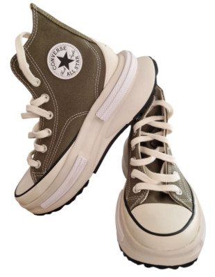 Converse Hi Run Star Legacy CX Damen Sneaker High Grün / weiß Gr. 35,5 ( UK 3 )