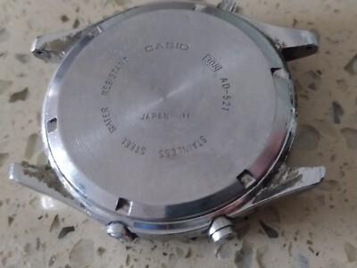 Original Casio AD-521 -100M Diver CHRONOGRAPH Japan mod 308 FOR