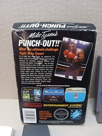 1987 Nintendo NES Mike Tyson's Punch-Out Case Cartridge Sleeve Box & Manual