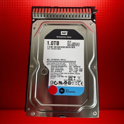 WD RE WD1002F9YZ 1TB 7200RPM 64MB 3.5'' SATA 6Gb/s Enterprise HDD