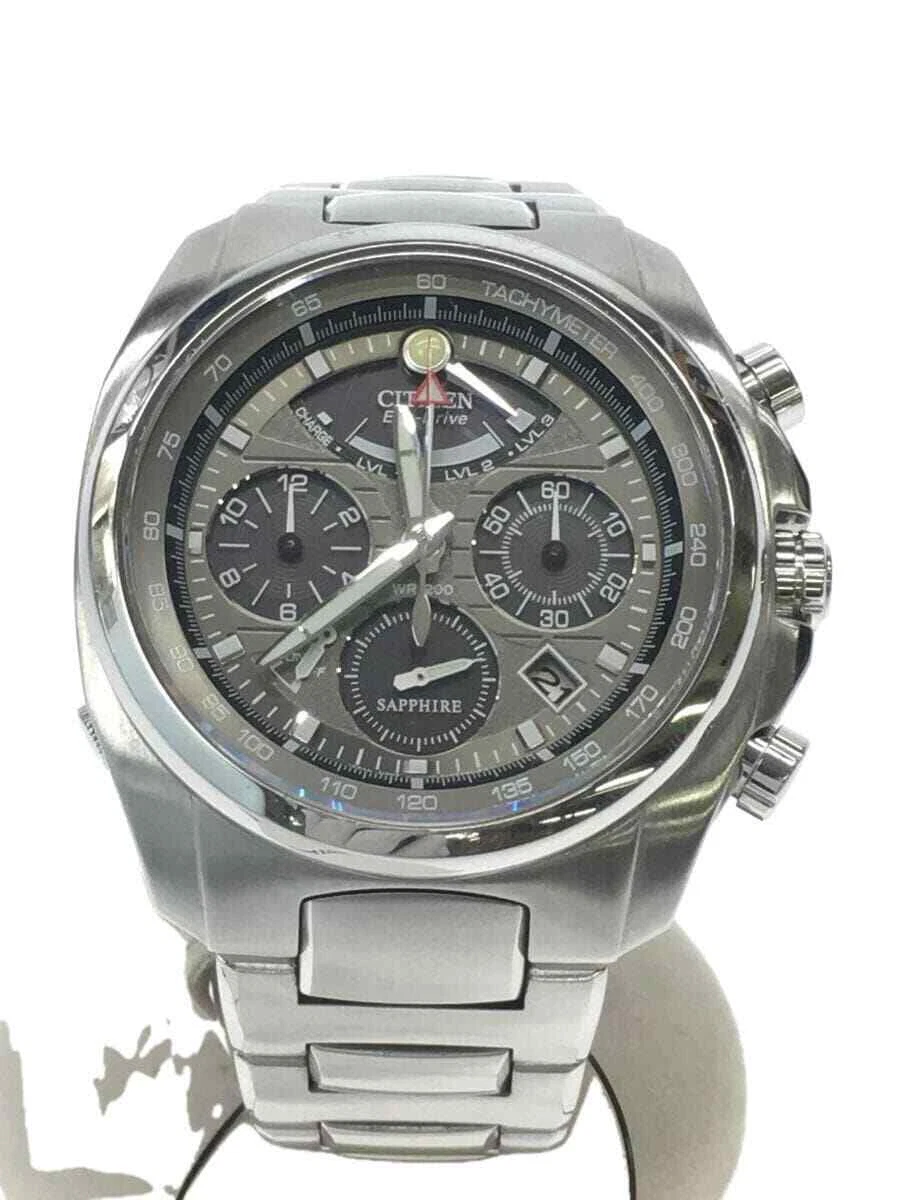 Citizen Promaster E210 S074061 Date Stainless Steel Eco Drive