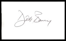 Dick Baney Baseball Signed Auto Autograph Index Card (no COA) *f1