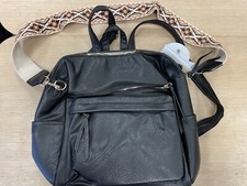 Metro Muse Black Convertible Style Backpack BNWT