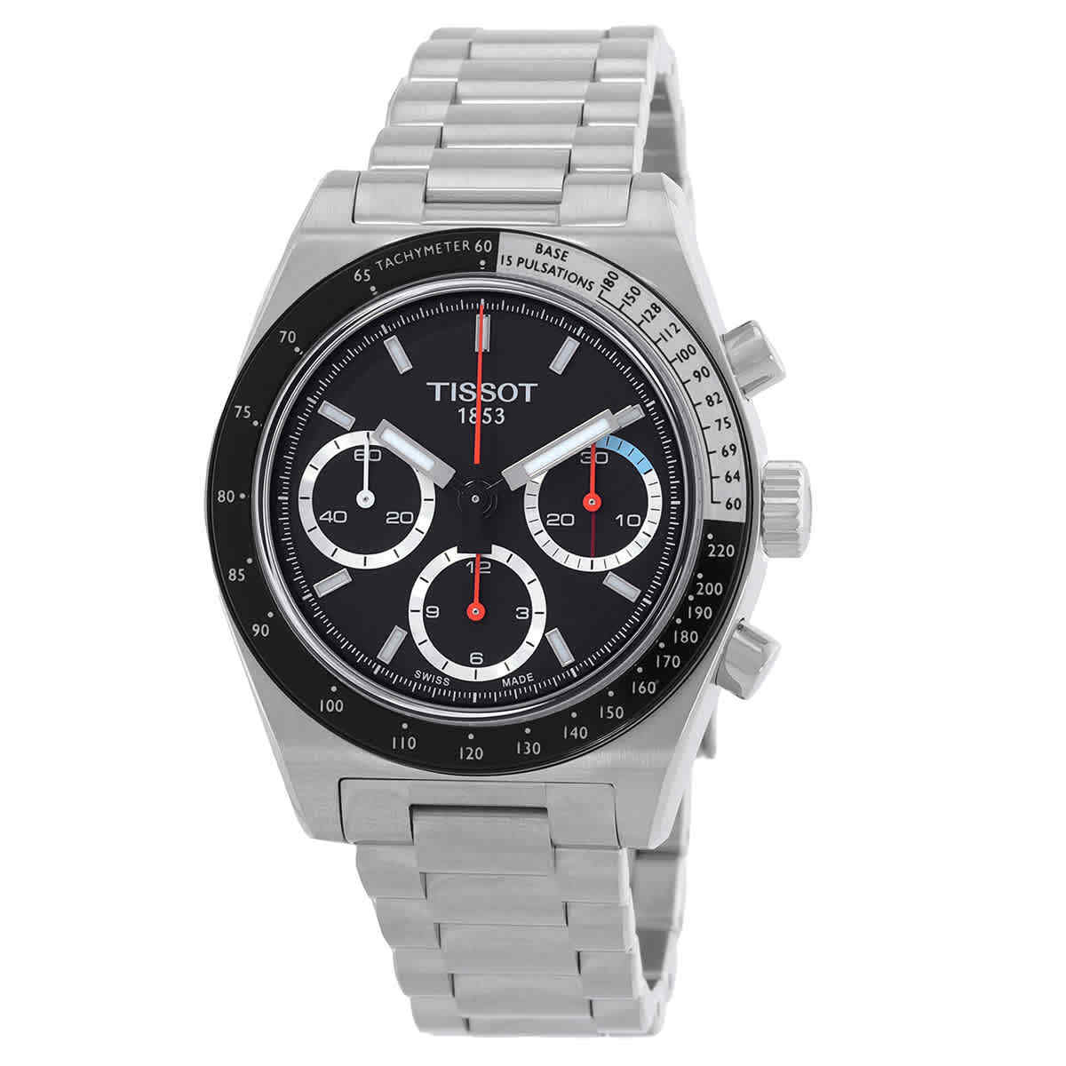Мужские часы Tissot T-Sport с хронографом и ручным заводом с черным циферблатом T149.459.21.051.00