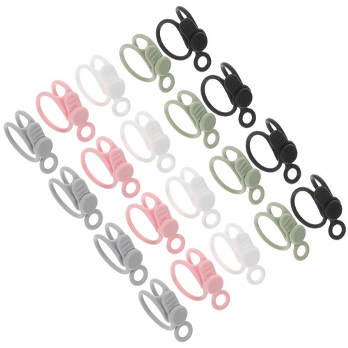 20 Pcs Ties De Gestionnaire Fils Voyage Liens Organisateur Cordon - Photo 6/12
