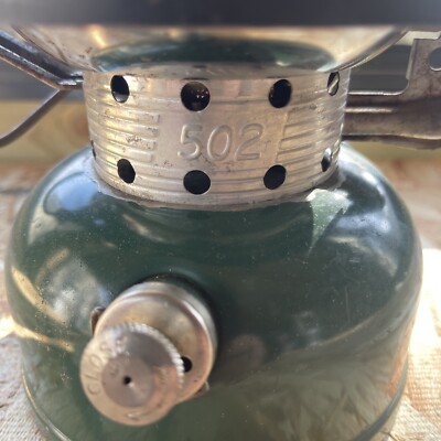 Vintage Coleman Sportster Camp Stove #502-700 8/63 Heater Top
