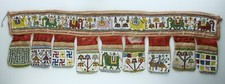 Glasperlenstickerei Supraporte der Kuchi Paschtunen in Afghanistan 27 x 93 cm