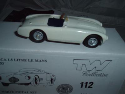 Trevor Wright #112 Osca Le Mans Built White Metal Kit Static Model 1/43 Box