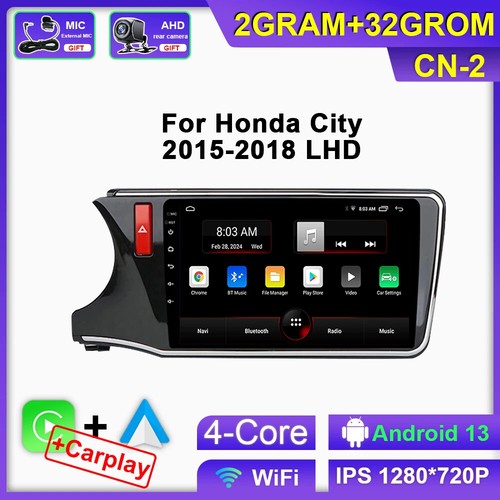For Honda Fit City 2015-2018 Android CarPlay Car Radio GPS Multimedia Player - Picture 26 of 32