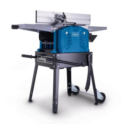 Kombinierte Abricht-Dickenhobelmaschine 2200W 260mm mit Basis Scheppach hms1500