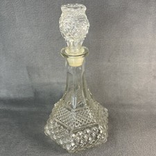Anchor Hocking 12  Wexford Glass Liquor Decan...