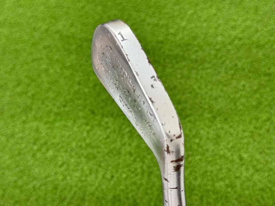 1920's AG SPALDING BROS KRO-FLITE Sweetspot Irons (1) IRON Right Handed Driving - Image 2 of 4