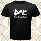 The Loop FM 98 Radio Men's Black Size S - 5XL