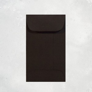 100 Black Mini Envelopes Wedding Envelopebulk Business Card