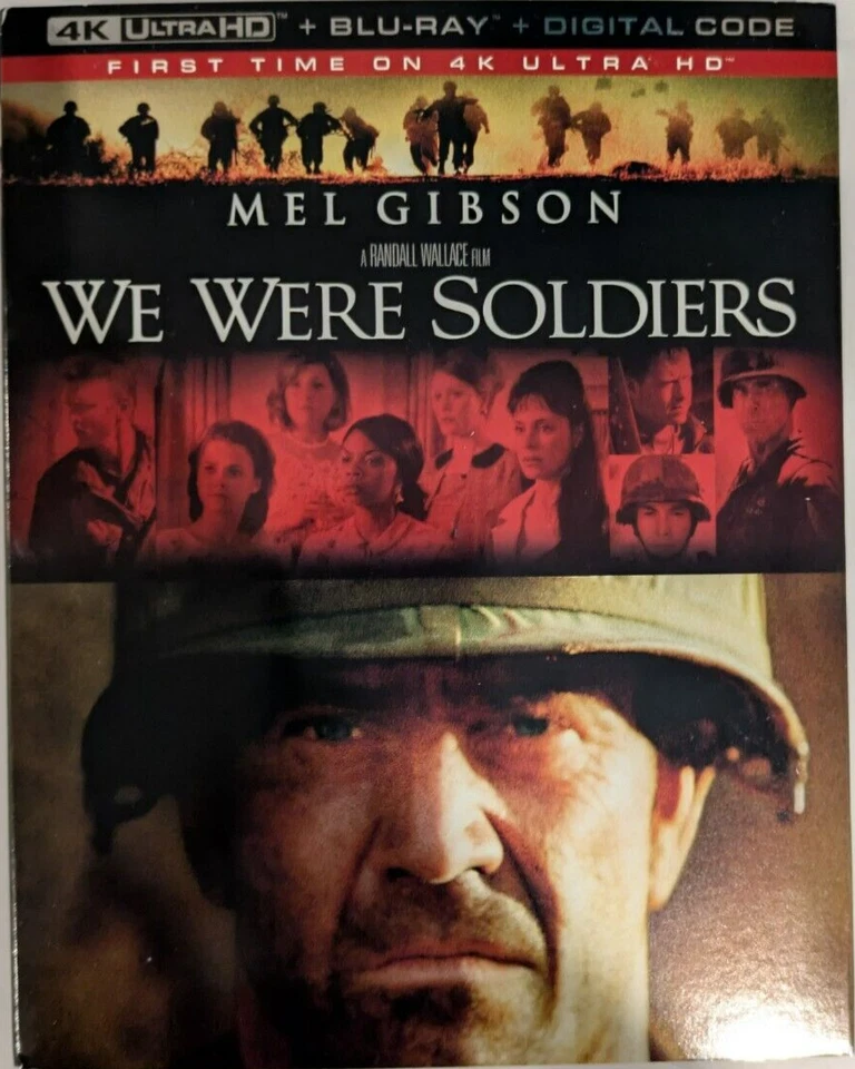 We Were Soldiers (2002) - 4K UHD Blu-ray - New & Sealed - Mel Gibson - Image 2 of 3