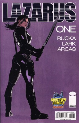 Lazarus (2nd Series) #1B VF/NM; Image | Greg Rucka Midtown Variant - we combine