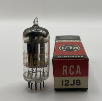 RCA 12J8 Vacuum Electron Tube NOS  - Ampflifer Radio Valve 