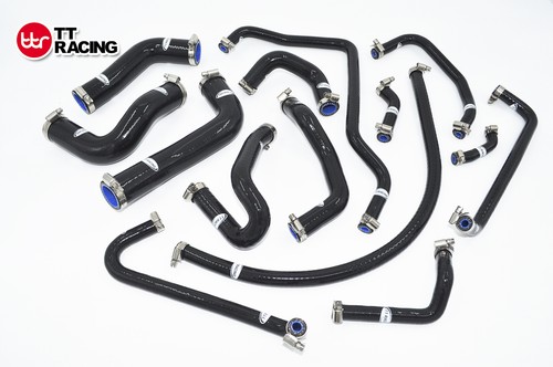 TTR Silicone Coolant & Breather Hoses fits Mazda Mx5 MK1 1.8 NA Miata 94-98. - Picture 2 of 5