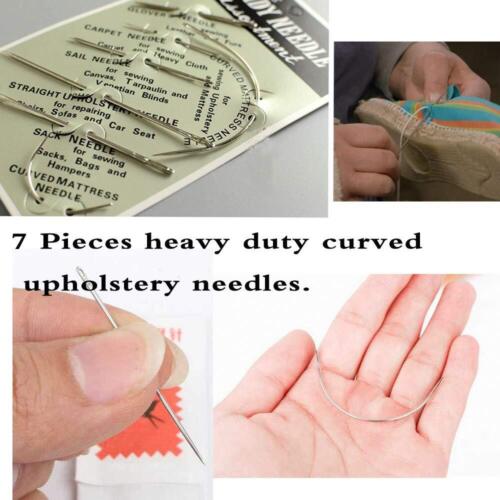 Extra Strong Upholstery Repair Sewing Thread Kit and Heavy Duty Household Han... - Picture 7 of 9