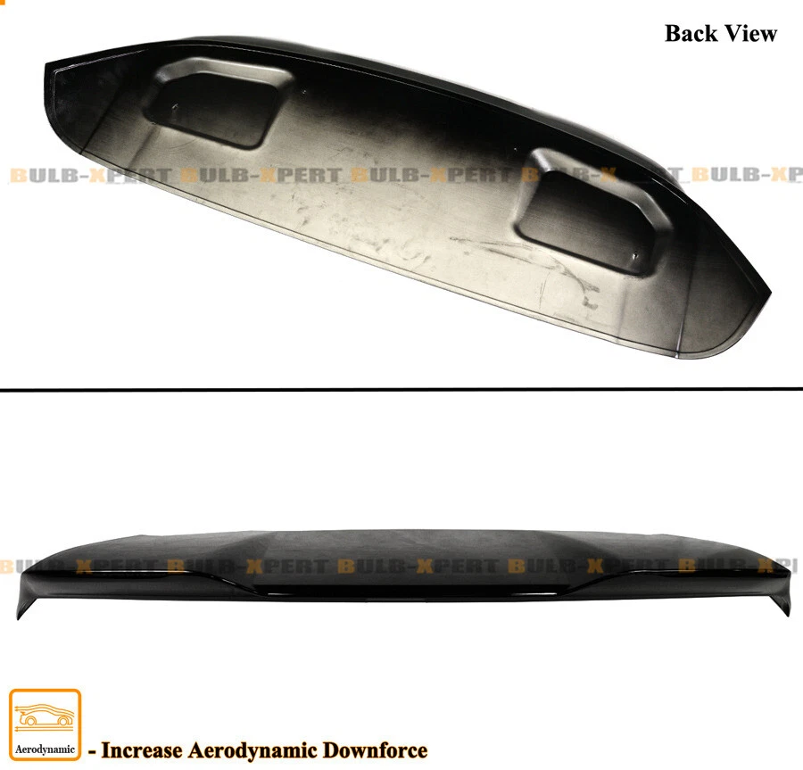 适用于 14-18 宝马 F15 F85 X5 X5M GT 风格光面黑色后车厢 SPOILER WING EXTENSION — 第 3/4 张图片