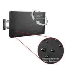 Premium Outdoor Weatherproof Water Resistant LED TV Cover Protector for 30-32"