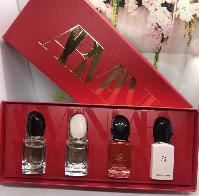 giorgio armani si iconic miniature perfume gift set