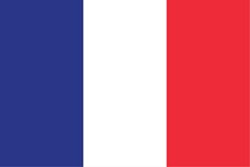 French FLAG 3M USA Made CAR TRUCK WINDOW WALL DECAL STICKER