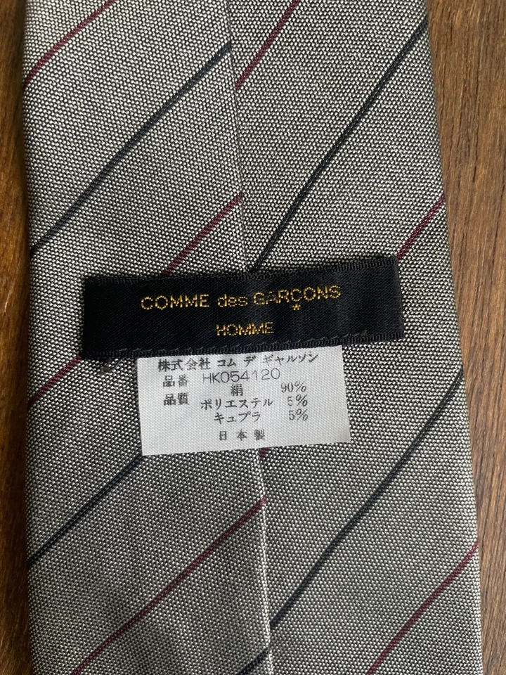 COMME des GARCONS HOMME Classic Stripped Tie - Image 3 of 4