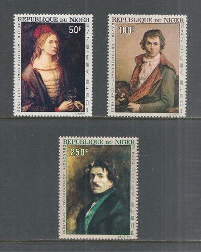 NIGER SCOTT C68 - C70 MLH SET - 1967 PORTRAITS TYPE ISSUE - Bild 1 von 2