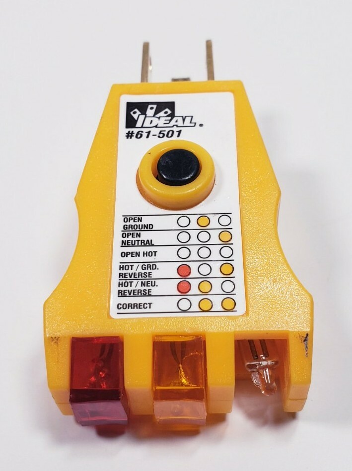 IDEAL Receptacle Tester With GFCI Test & Voltage Readout - 120V AC Outlet Tester, LCD Display, Audio On/Off - View #4